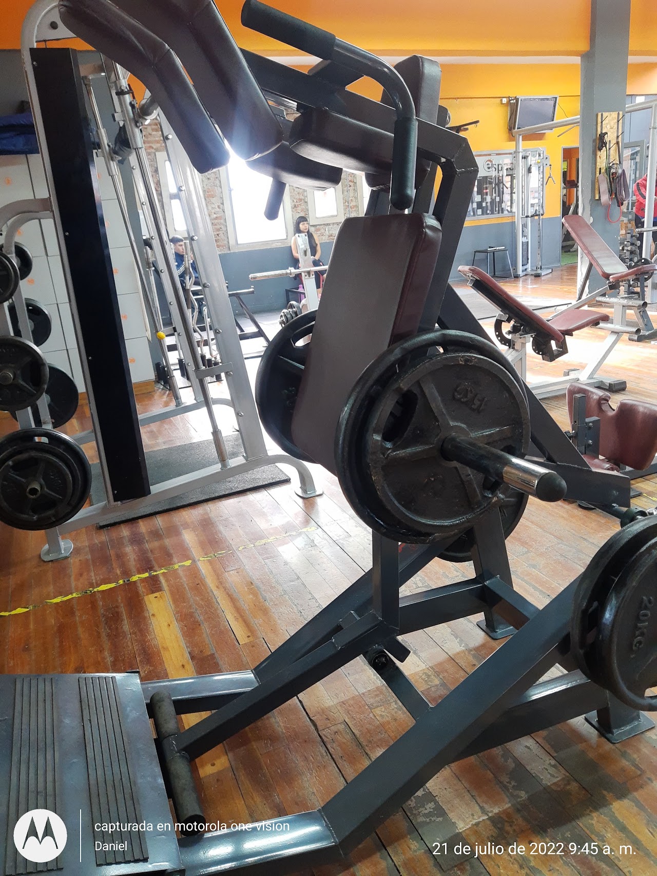Equipamiento de musculación en Gimnasio Espacio Fitness